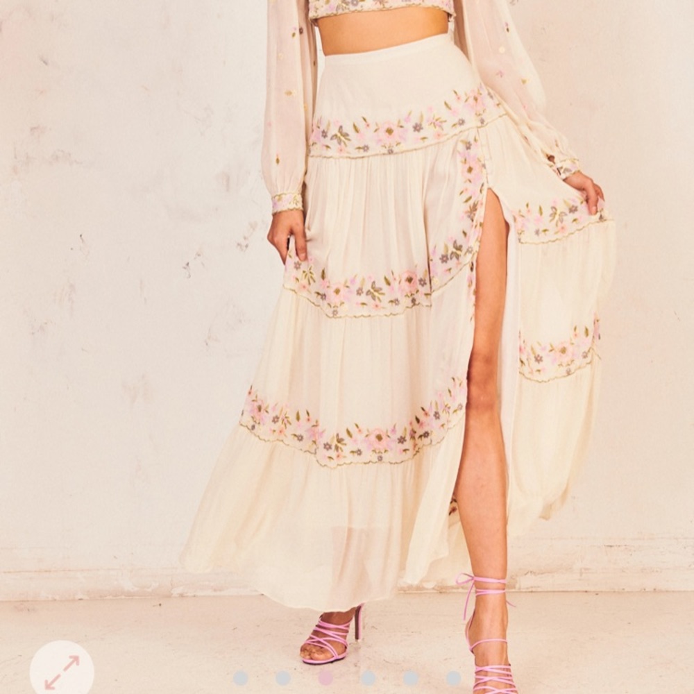 Leticia Skirt LOVESHACKFANCY